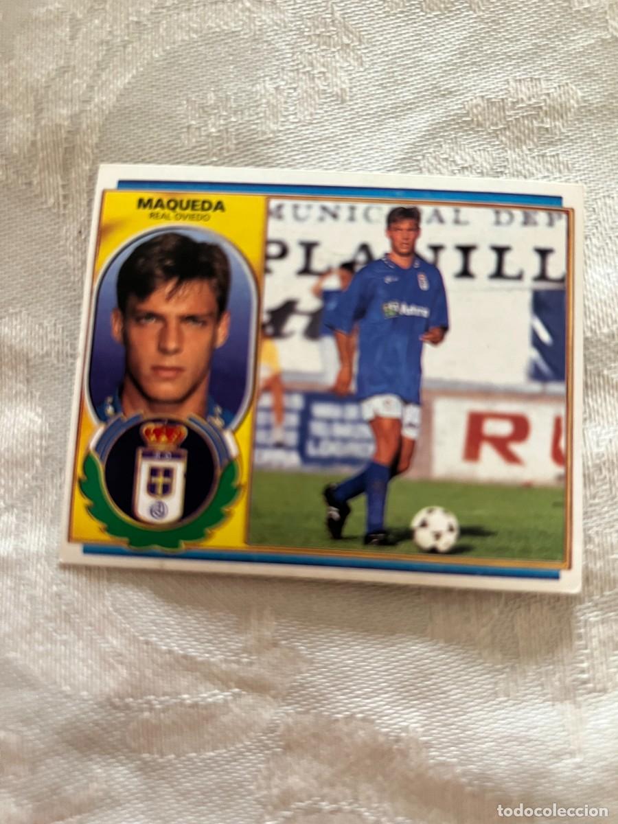 Cromos de f&uacute;tbol: MAQUEDA OVIEDO SIN PEGAR EDICIONES ESTE 1996-97