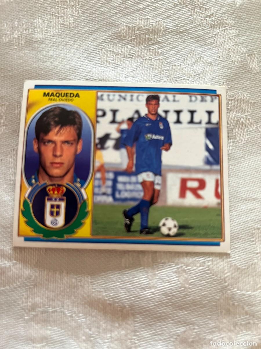 Cromos de f&uacute;tbol: MAQUEDA OVIEDO SIN PEGAR EDICIONES ESTE 1996-97