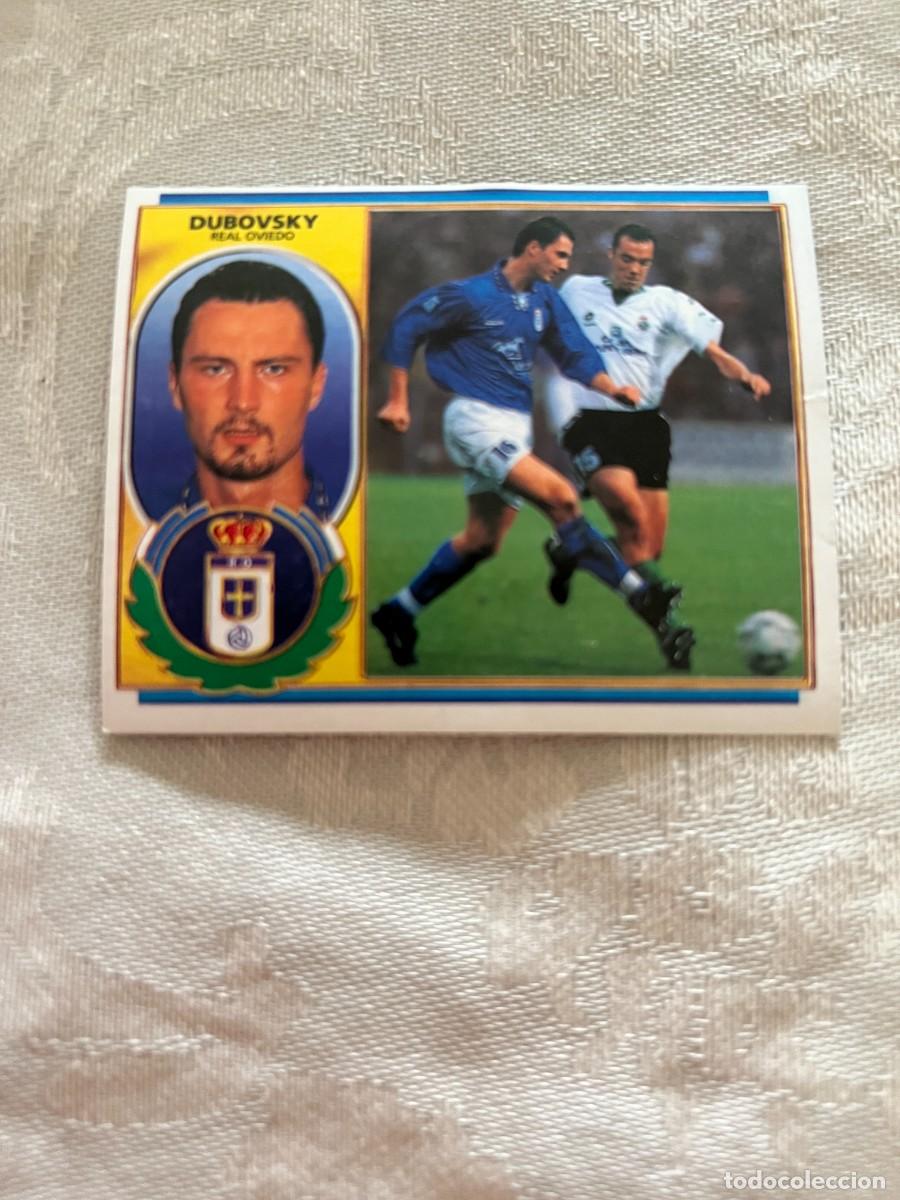 Cromos de f&uacute;tbol: PETER DUBOVSKI OVIEDO SIN PEGAR EDICIONES ESTE 1996-97