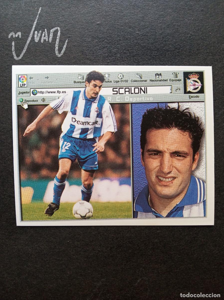Football Stickers: SCALONI DEPORTIVO CORU&Ntilde;A ARGENTINA ⚽ COLECCIONES ESTE &reg; 2001 2002 LIGA 01 02 SIN PEGAR NUNCA NUEVO