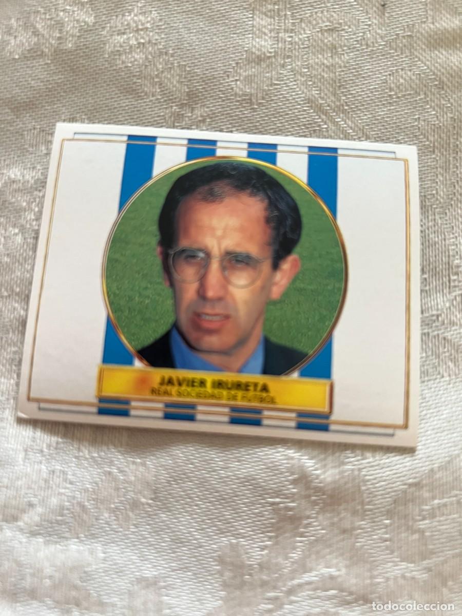 Cromos de f&uacute;tbol: IRURETA REAL SOCIEDAD SIN PEGAR EDICIONES ESTE 1996-97