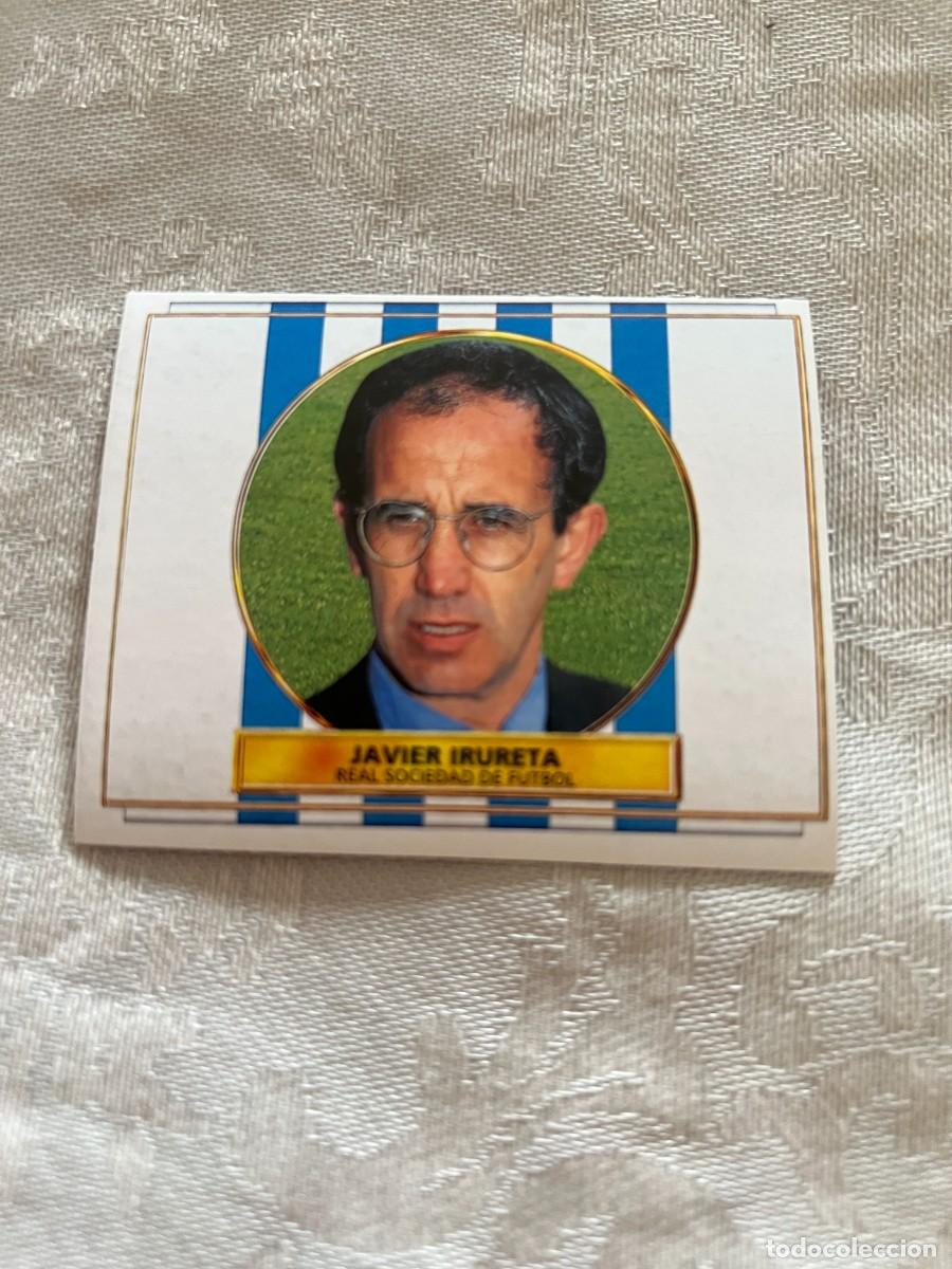 Cromos de f&uacute;tbol: IRURETA REAL SOCIEDAD SIN PEGAR EDICIONES ESTE 1996-97