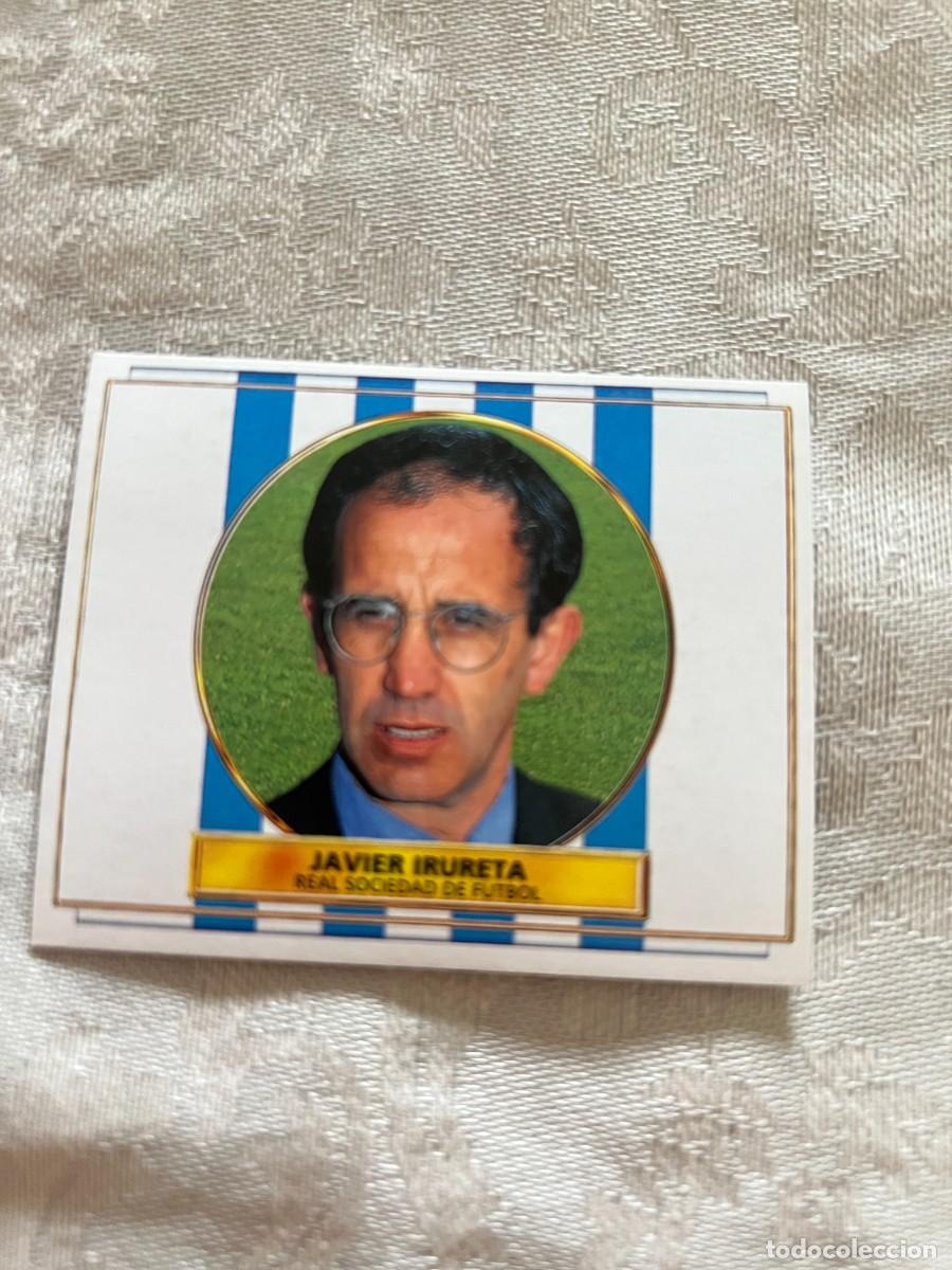 Football Stickers: IRURETA REAL SOCIEDAD SIN PEGAR EDICIONES ESTE 1996-97