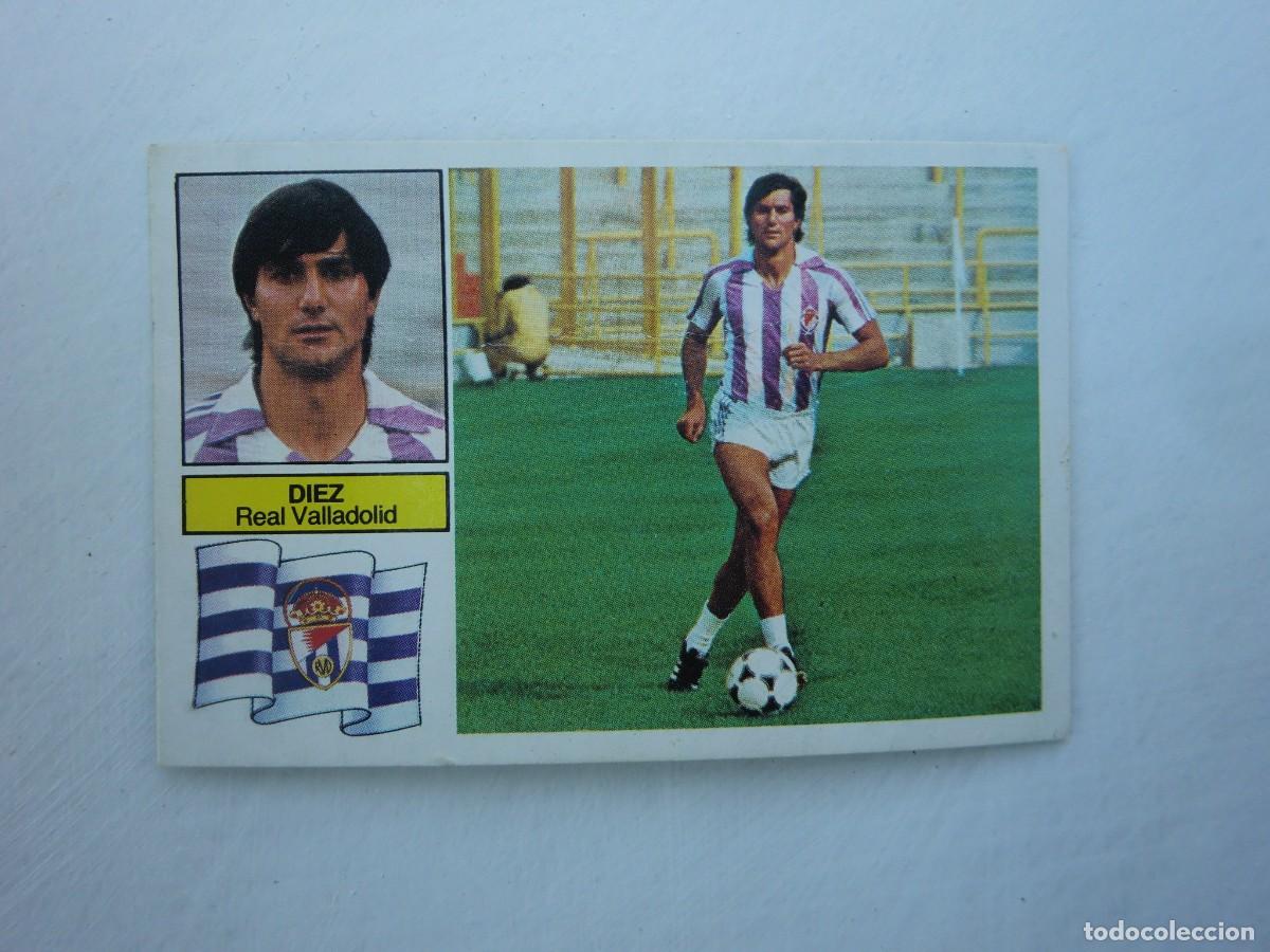 Football Stickers: Cromo de f&uacute;tbol LIGA ESTE 82-83 1982-1983: D&Iacute;EZ (Valladolid), &uacute;ltimos fichajes N&ordm; 26