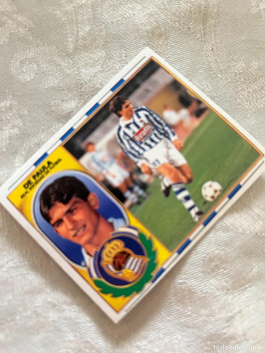 Cartes &agrave; collectionner de Football: DE PAULA REAL SOCIEDAD SIN PEGAR EDICIONES ESTE 1996-97