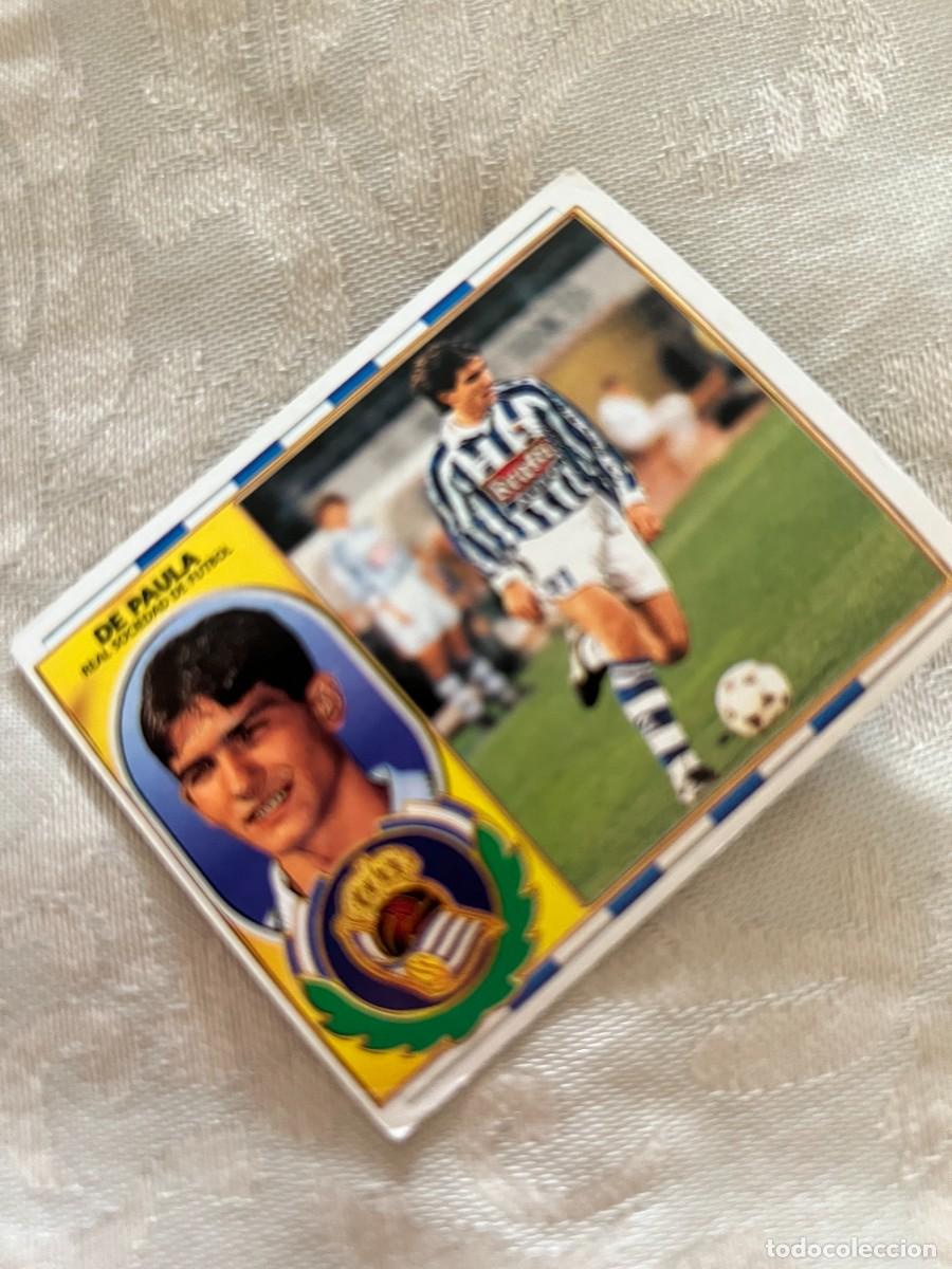 Fu&szlig;ball-Sticker: DE PAULA REAL SOCIEDAD SIN PEGAR EDICIONES ESTE 1996-97