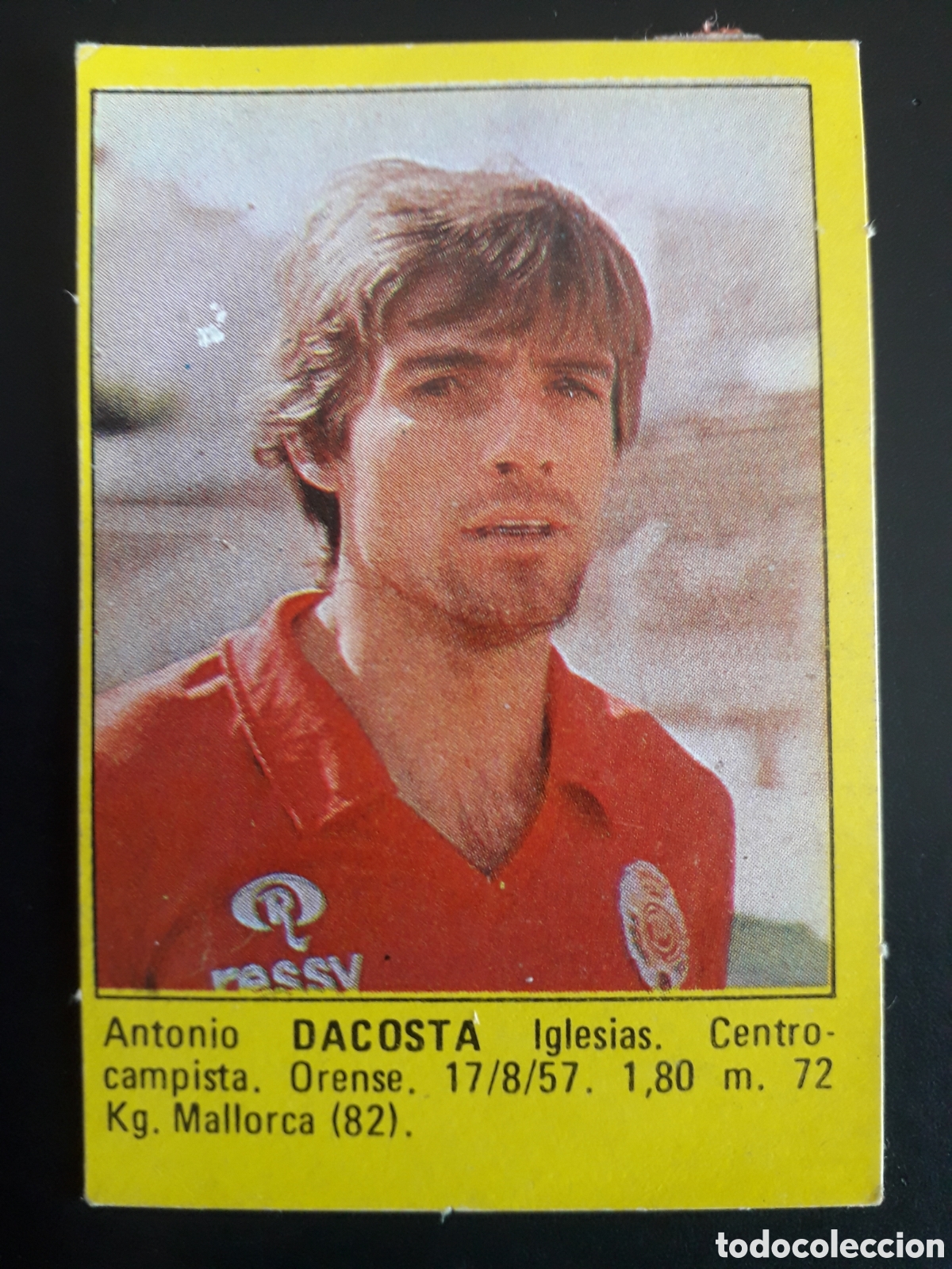 Fu&szlig;ball-Sticker: DACOSTA MALLORCA SUPER F&Uacute;TBOL 84 83-84 1983-1984 ROLL&Aacute;N DESPEGADO PEDIDO M&Iacute;NIMO 3&euro;