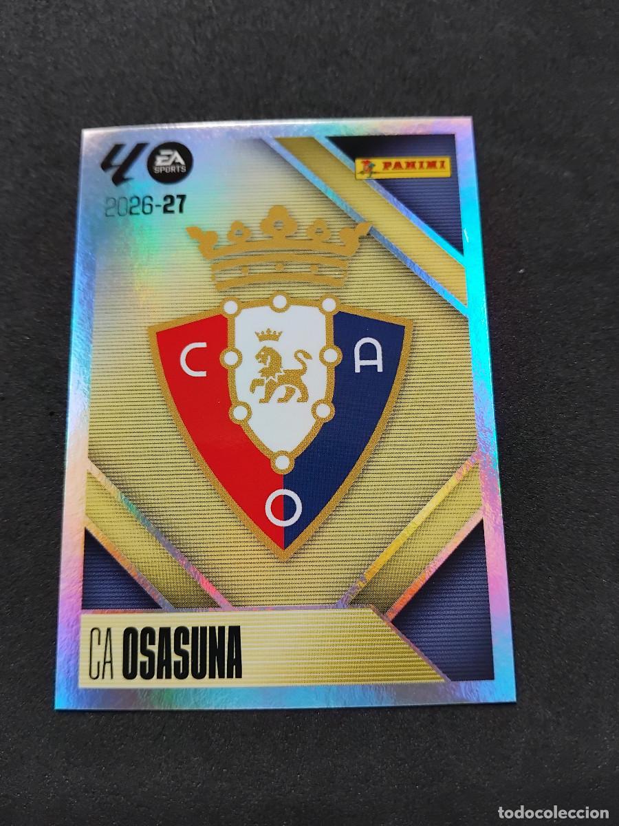 Fu&szlig;ball-Sticker: ESCUDO CA OSASUNA 1 - PANINI LIGA ESTE 2026-27 2026 2027 cromos de futbol LaLiga STICKER