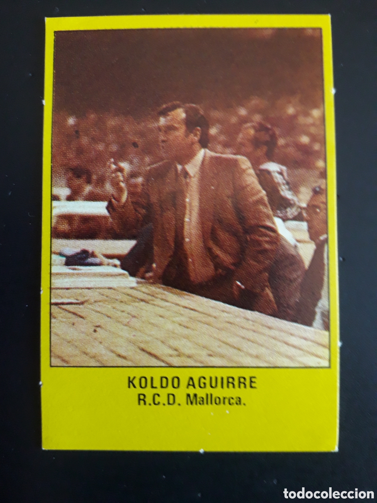 Fu&szlig;ball-Sticker: KOLDO AGUIRRE MALLORCA SUPER F&Uacute;TBOL 84 83-84 1983-1984 ROLL&Aacute;N DESPEGADO PEDIDO M&Iacute;NIMO 3&euro;