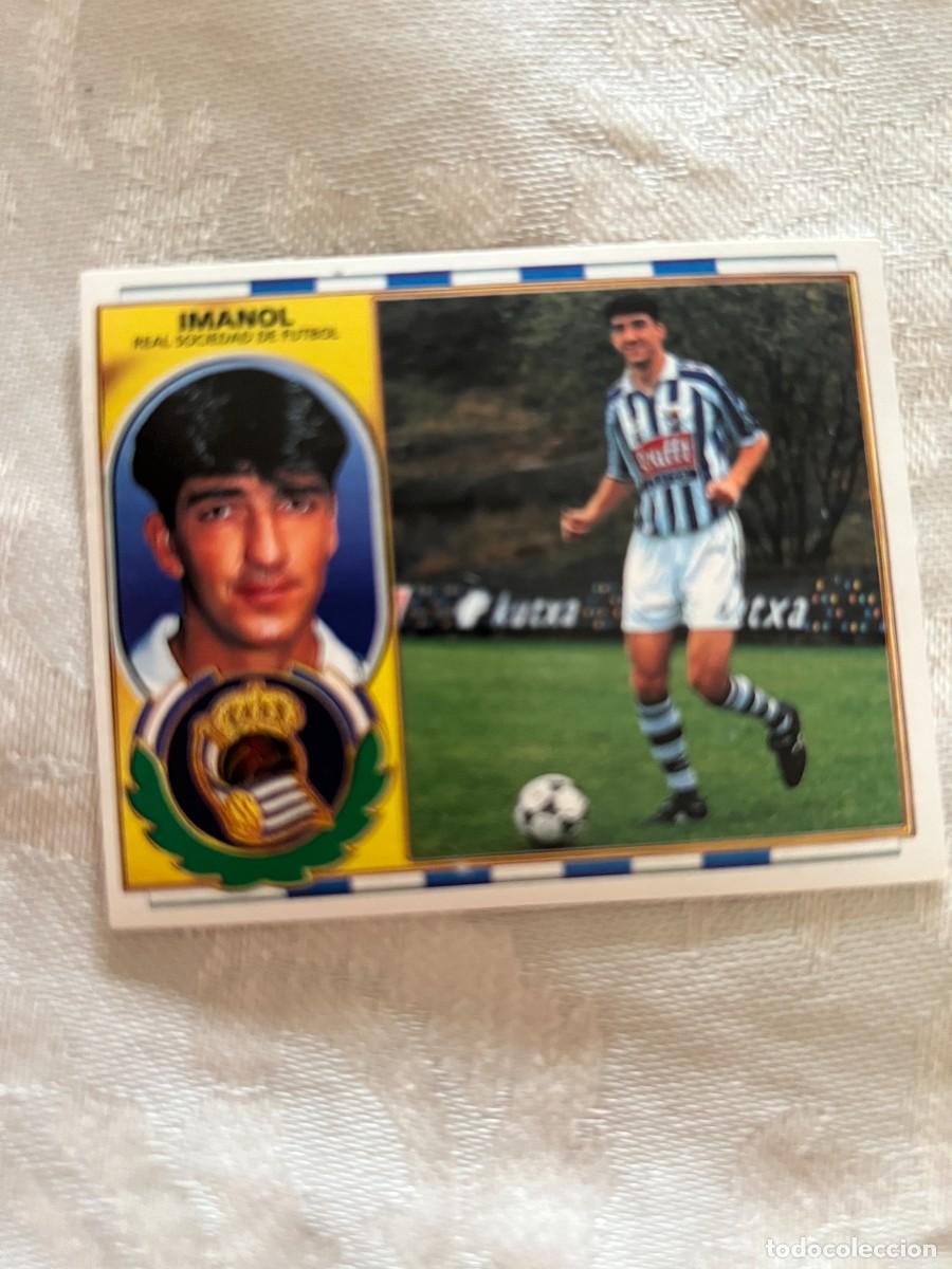 Cromos de f&uacute;tbol: IMANOL REAL SOCIEDAD SIN PEGAR EDICIONES ESTE 1996-97