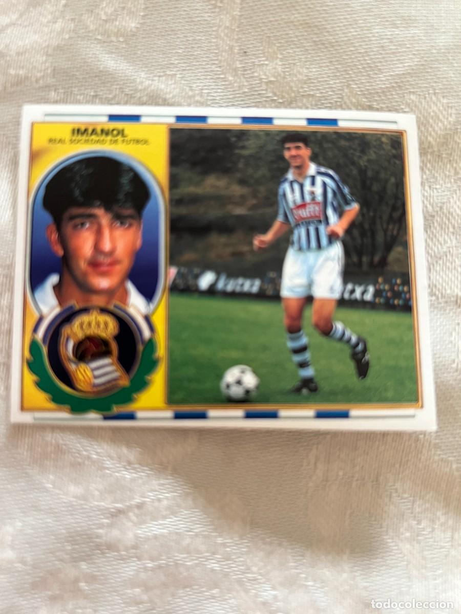Fu&szlig;ball-Sticker: IMANOL REAL SOCIEDAD SIN PEGAR EDICIONES ESTE 1996-97