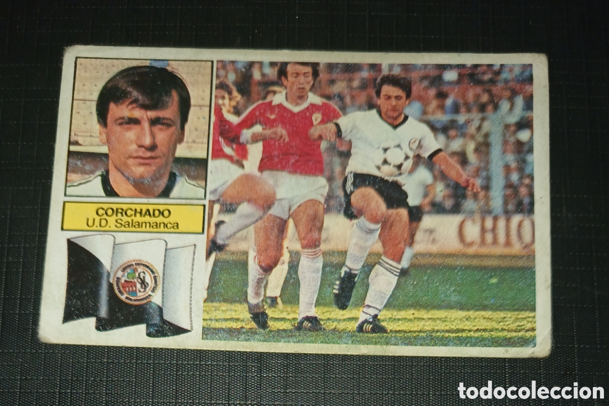 Figurine di Calcio: Cromo Corchado U.D. Salamanca Ed. Este Liga 1982 1983 82-83 Sin pegar, nunca pegado