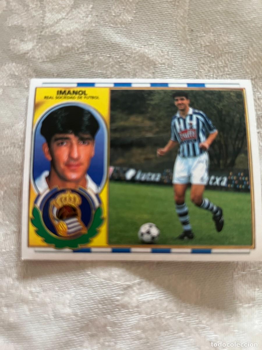 Football Stickers: IMANOL REAL SOCIEDAD SIN PEGAR EDICIONES ESTE 1996-97
