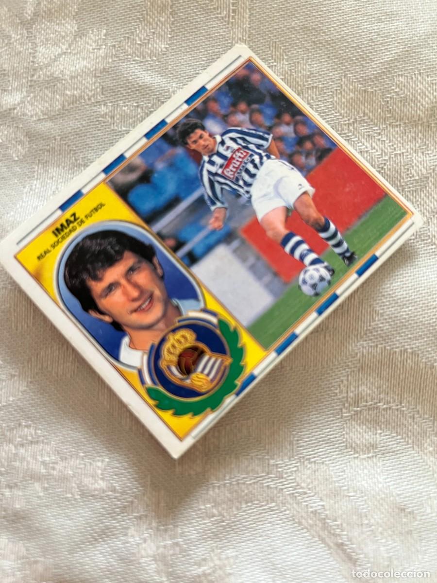 Cartes &agrave; collectionner de Football: IMAZ REAL SOCIEDAD SIN PEGAR EDICIONES ESTE 1996-97