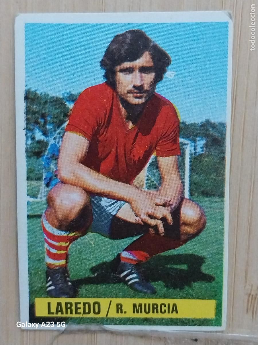 Cartes &agrave; collectionner de Football: LAREDO COLOCA MURCIA ED ESTE LIGA 1974 74 75 CROMO SIN PEGAR NUNCA **