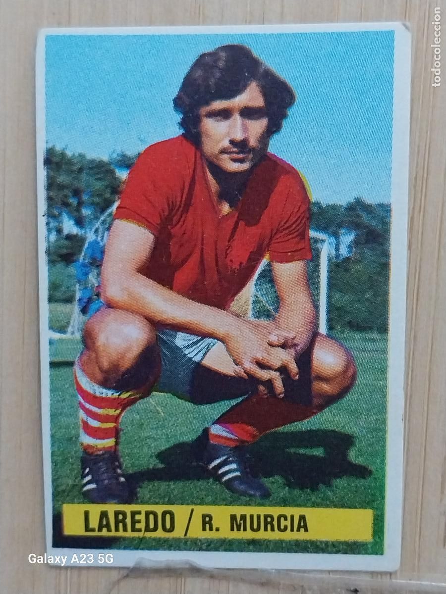 Figurine di Calcio: LAREDO COLOCA MURCIA ED ESTE LIGA 1974 74 75 CROMO SIN PEGAR NUNCA *
