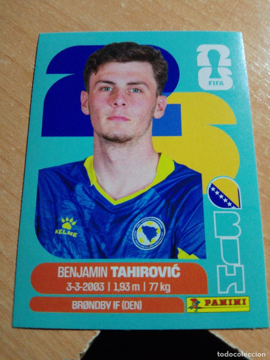 Figurine di Calcio: TAHIROVIĆ BOSNIA HERCEGOVINA BIH 9 MUNDIAL FIFA WORLD CUP 2026 26 PANINI STICKERS NUEVO
