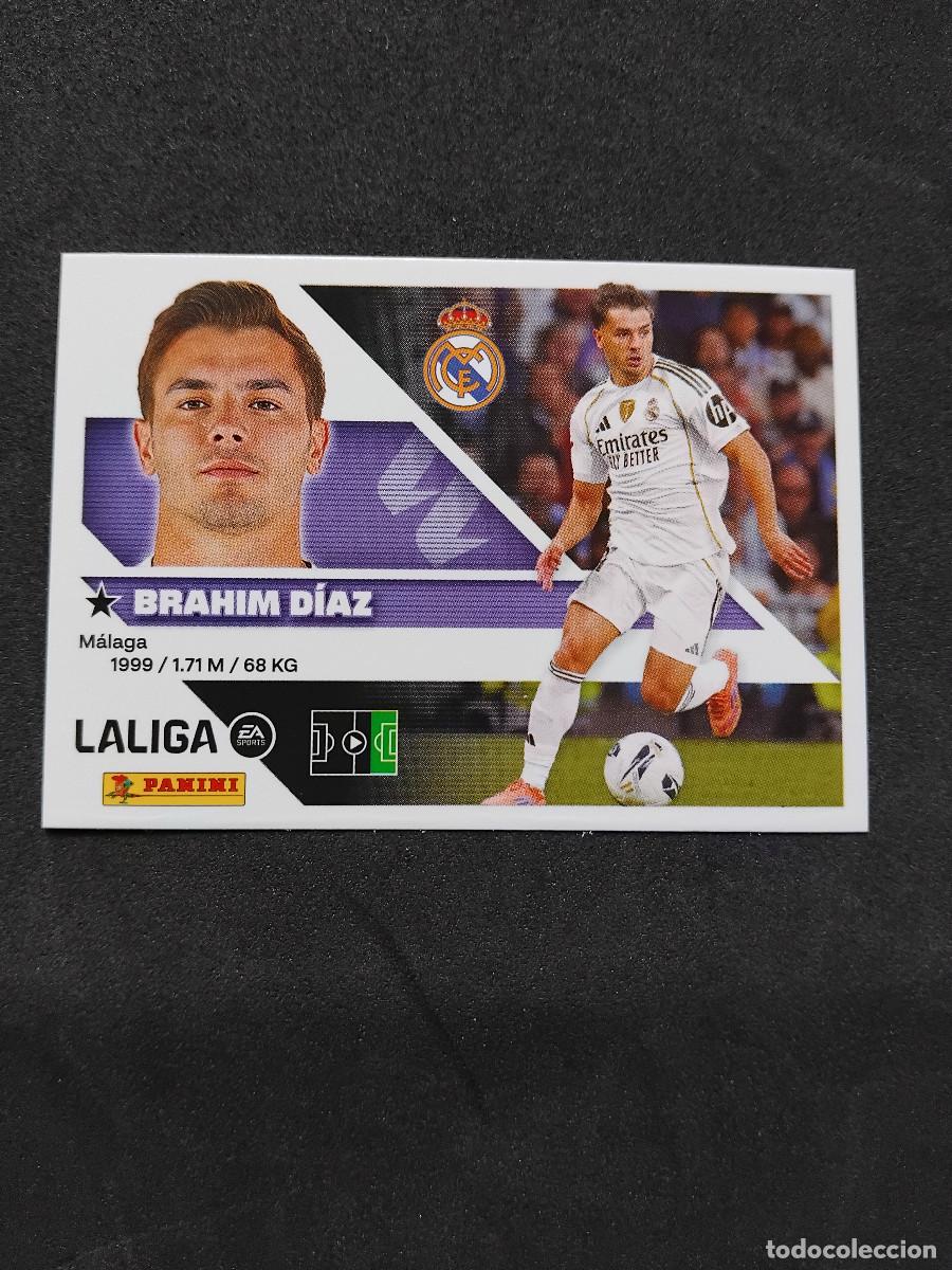 Figurine di Calcio: BRAHIM D&Iacute;AZ - Real Madrid 16B - PANINI LIGA ESTE 2026-27 2026 2027 cromos de futbol LaLiga STICKER