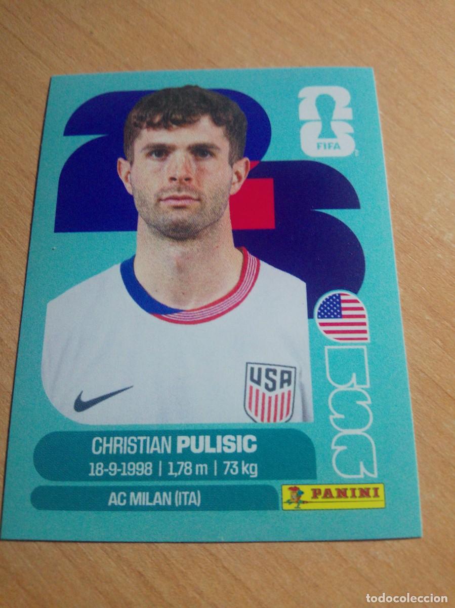 Figurine di Calcio: USA 16 PULISIC USA MUNDIAL FIFA WORLD CUP 2026 26 PANINI STICKERS NUEVO