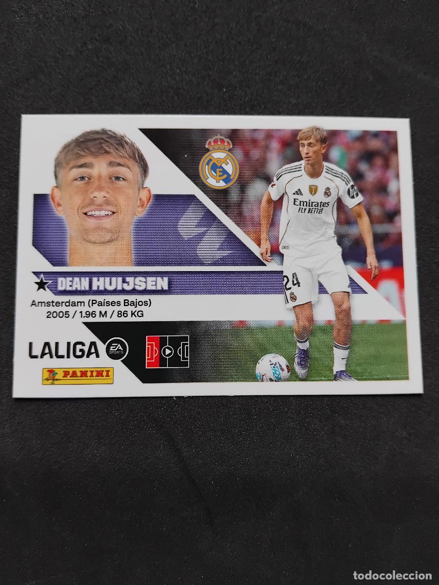 Cromos de f&uacute;tbol: DEAN HUIJSEN - Real Madrid 9 - PANINI LIGA ESTE 2026-27 2026 2027 cromos de futbol LaLiga STICKER