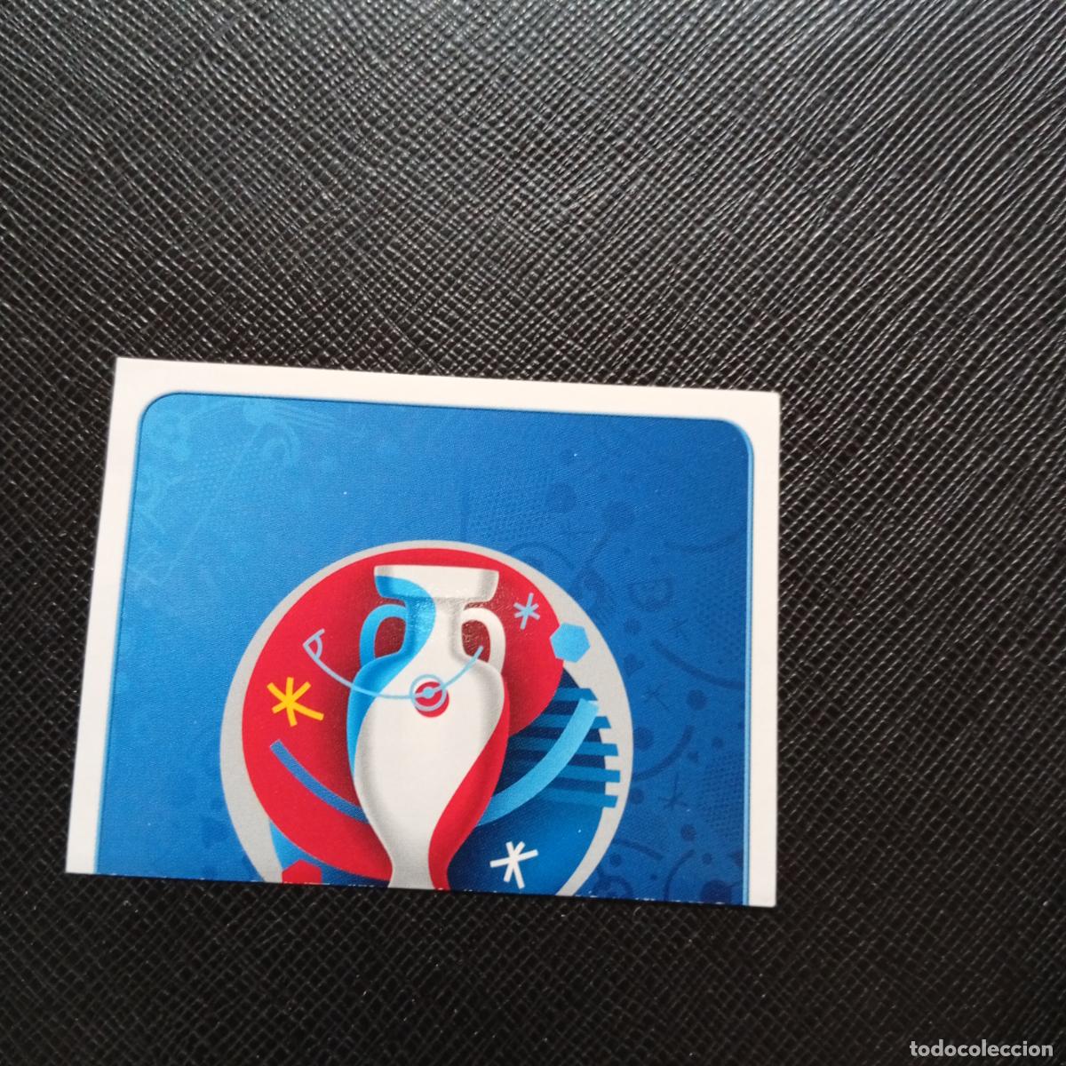 Fu&szlig;ball-Sticker: 1 LOGO PANINI EURO EUROCOPA FRANCIA 2016 CROMO FUTBOL 16 - SIN PEGAR