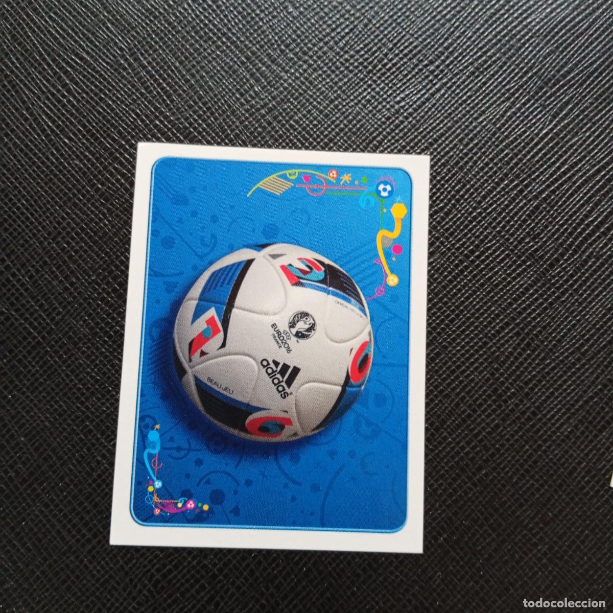 Fu&szlig;ball-Sticker: 7 BALON PANINI EURO EUROCOPA FRANCIA 2016 CROMO FUTBOL 16 - SIN PEGAR