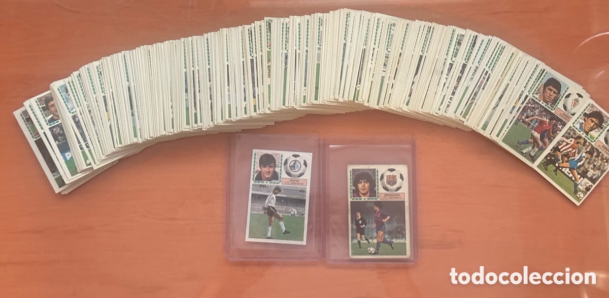 Cromos de Futebol: LOTE +350 CROMOS SIN PEGAR LIGA ESTE 83-84