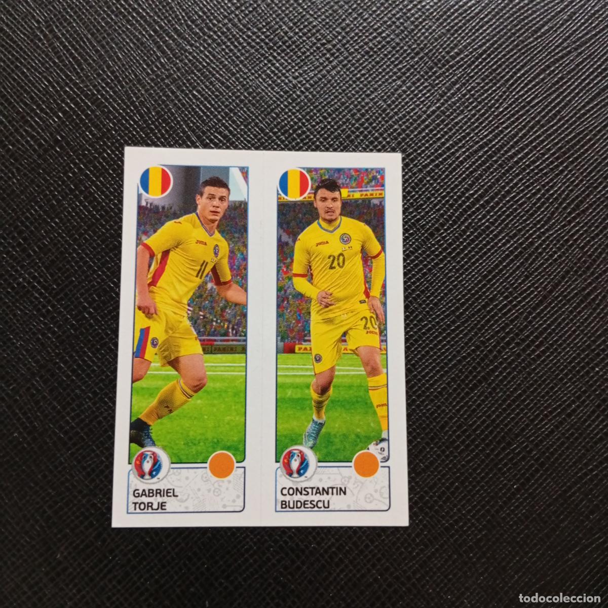 Cromos de f&uacute;tbol: 47 TORJE BUDESCU RUMANIA PANINI EURO EUROCOPA FRANCIA 2016 CROMO FUTBOL 16 - SIN PEGAR
