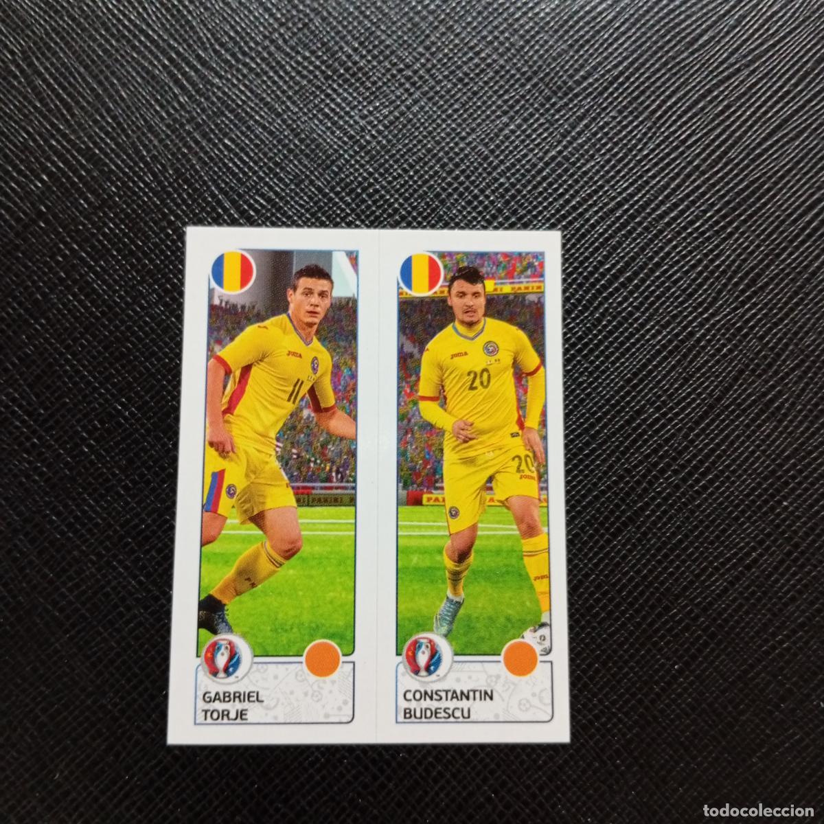Cromos de f&uacute;tbol: 47 TORJE BUDESCU RUMANIA PANINI EURO EUROCOPA FRANCIA 2016 CROMO FUTBOL 16 - SIN PEGAR