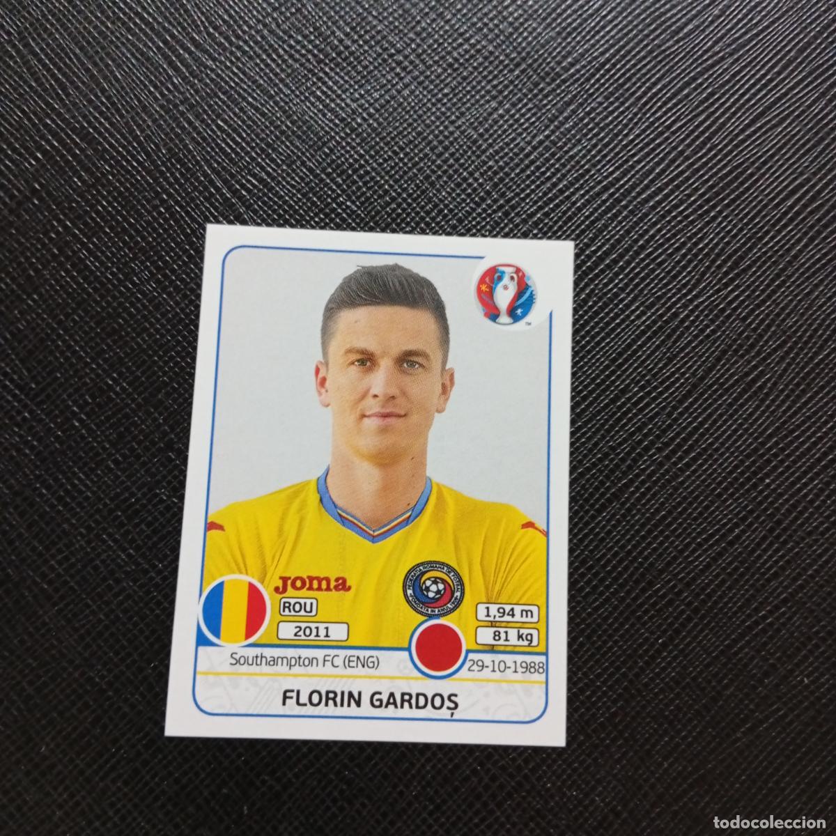 Cromos de f&uacute;tbol: 54 FLORIN GARDOS RUMANIA PANINI EURO EUROCOPA FRANCIA 2016 CROMO FUTBOL 16 - SIN PEGAR