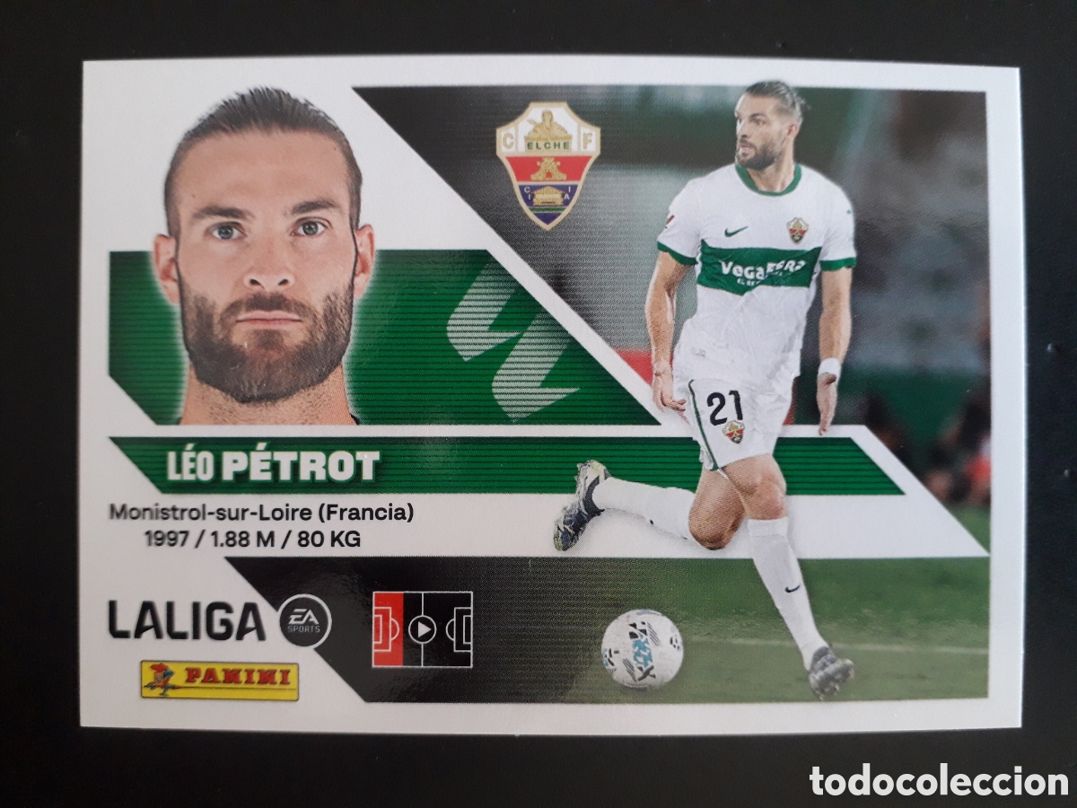 Cromos de f&uacute;tbol: P&Eacute;TROT ELCHE N&deg; 5 ED ESTE 2026 2027 26 27 SIN PEGAR PEDIDO M&Iacute;NIMO 3&euro;