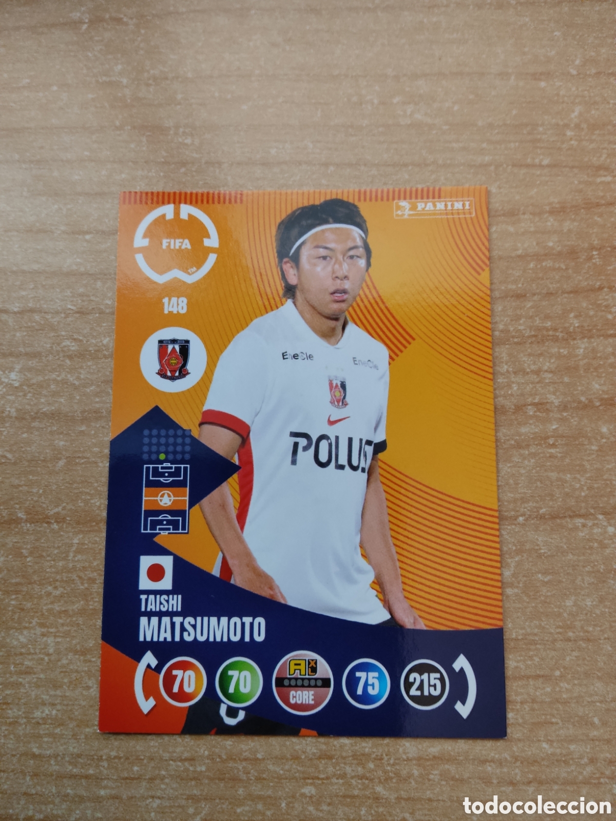 Cromos de f&uacute;tbol: 148 TAISHI MATSUMOTO URAWA RED DIAMONS MUNDIAL DE CLUBES ADRENALYN 2025