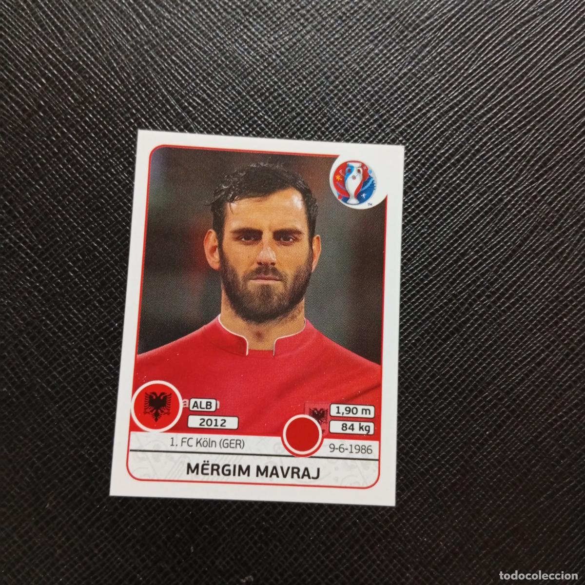 Cromos de f&uacute;tbol: 72 MERGIM MAVRAJ ALBANIA PANINI EURO EUROCOPA FRANCIA 2016 CROMO FUTBOL 16 - SIN PEGAR