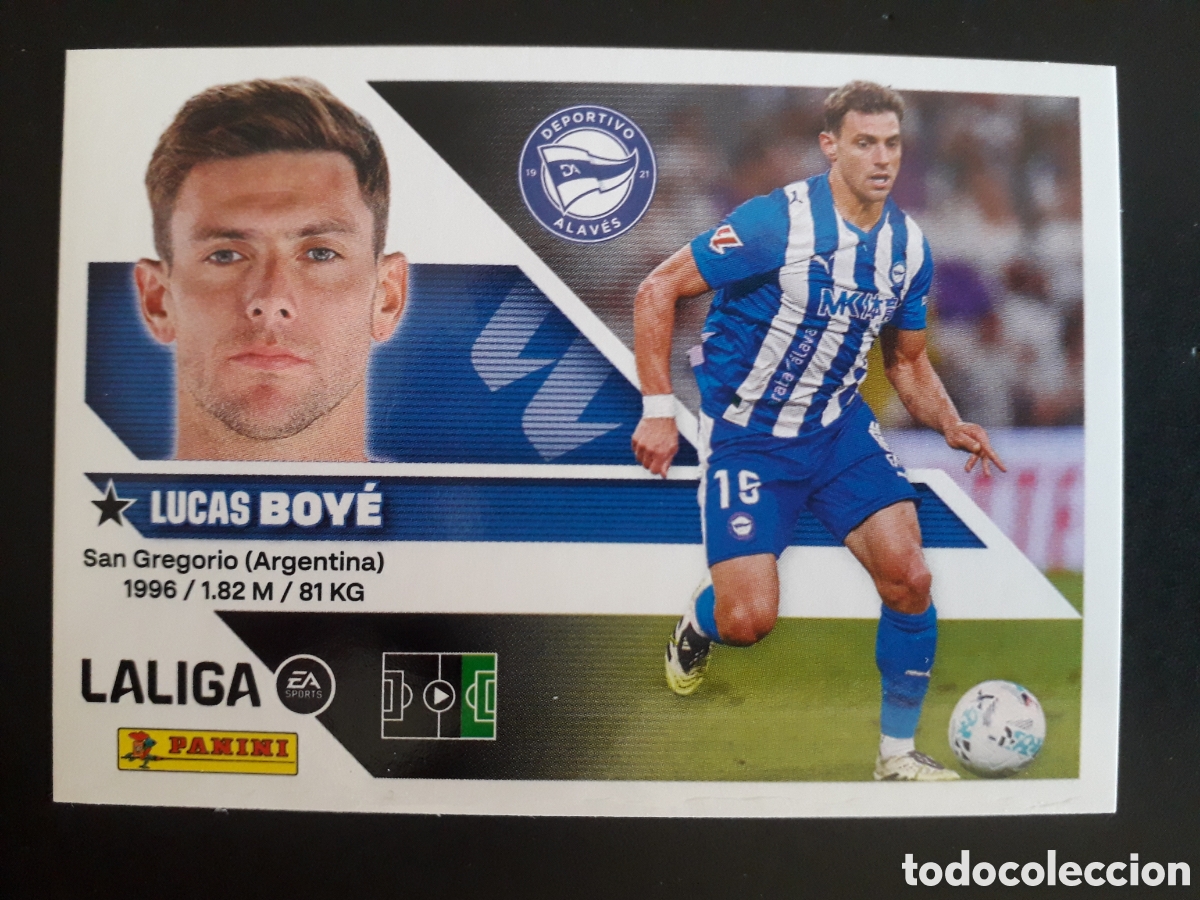 Cromos de f&uacute;tbol: BOY&Eacute; ALAV&Eacute;S N&deg; 20 ED ESTE 2026 2027 26 27 SIN PEGAR PEDIDO M&Iacute;NIMO 3&euro;.