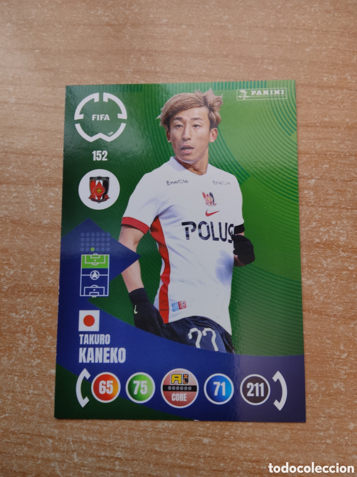 Cromos de f&uacute;tbol: 152 TAKURO KANEKO URAWA RED DIAMONS MUNDIAL DE CLUBES ADRENALYN 2025
