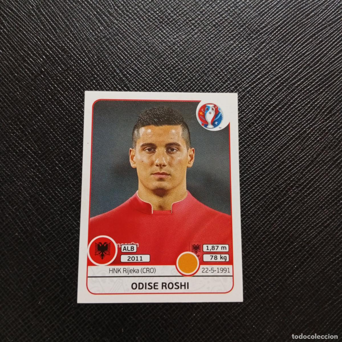 Cromos de f&uacute;tbol: 81 ODISE ROSHI ALBANIA PANINI EURO EUROCOPA FRANCIA 2016 CROMO FUTBOL 16 - SIN PEGAR