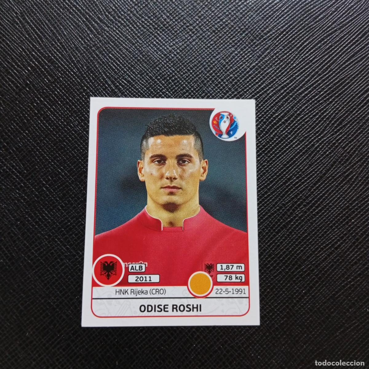 Cromos de f&uacute;tbol: 81 ODISE ROSHI ALBANIA PANINI EURO EUROCOPA FRANCIA 2016 CROMO FUTBOL 16 - SIN PEGAR