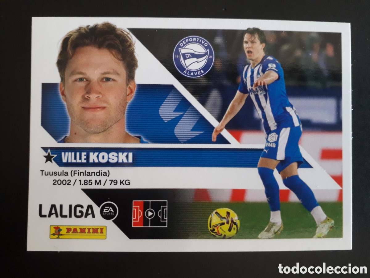Cromos de Futebol: KOSKI ALAV&Eacute;S N&deg; 6 ED ESTE 2026 2027 26 27 SIN PEGAR PEDIDO M&Iacute;NIMO 3&euro;