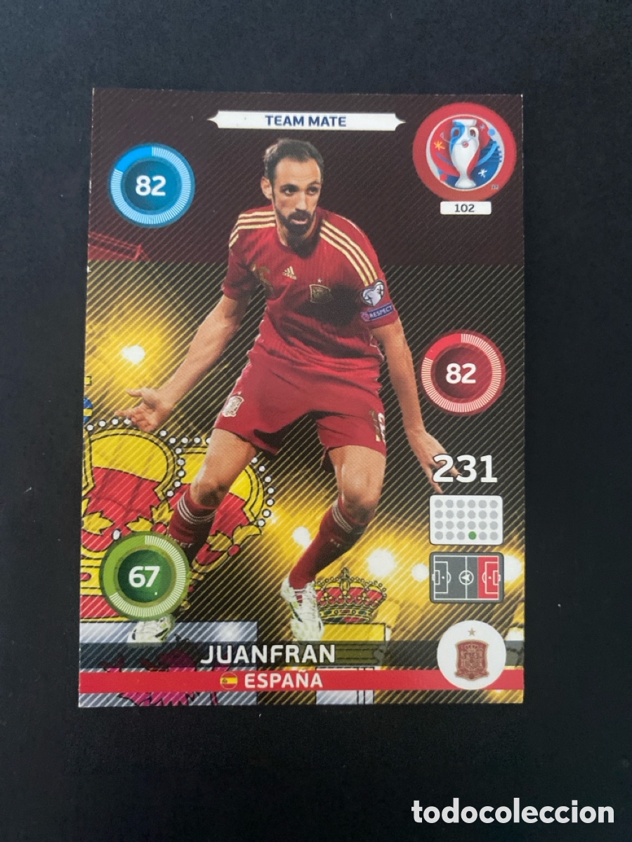 Fu&szlig;ball-Sticker: Cromo Adrenalyn UEFA Euro 2016 N* 102