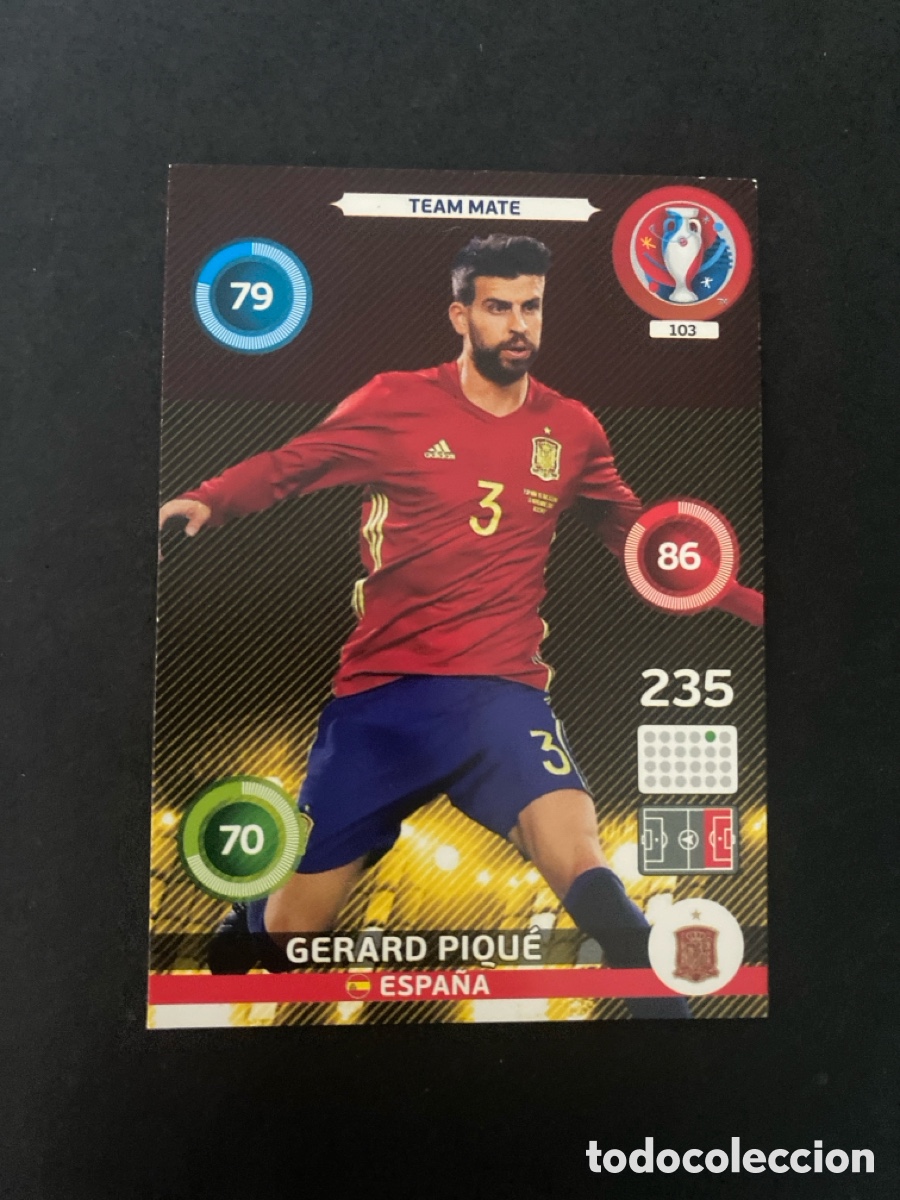 Football Stickers: Cromo Adrenalyn UEFA Euro 2016 N* 103