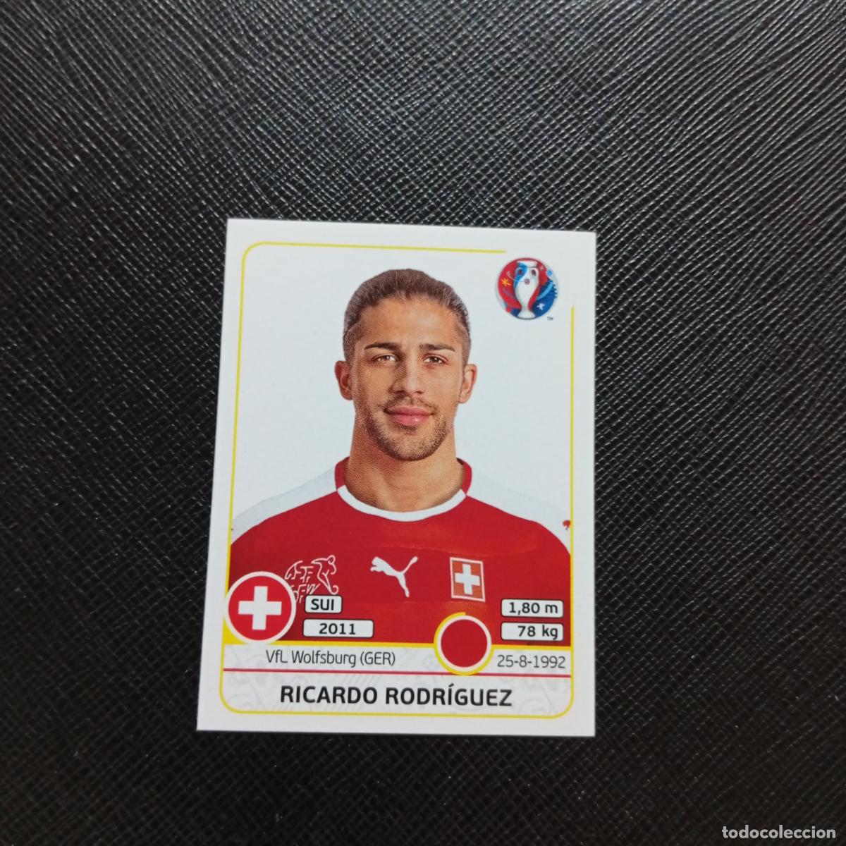 Football Stickers: 108 RICARDO RODRIGUEZ SUIZA PANINI EURO EUROCOPA FRANCIA 2016 CROMO FUTBOL 16 - SIN PEGAR