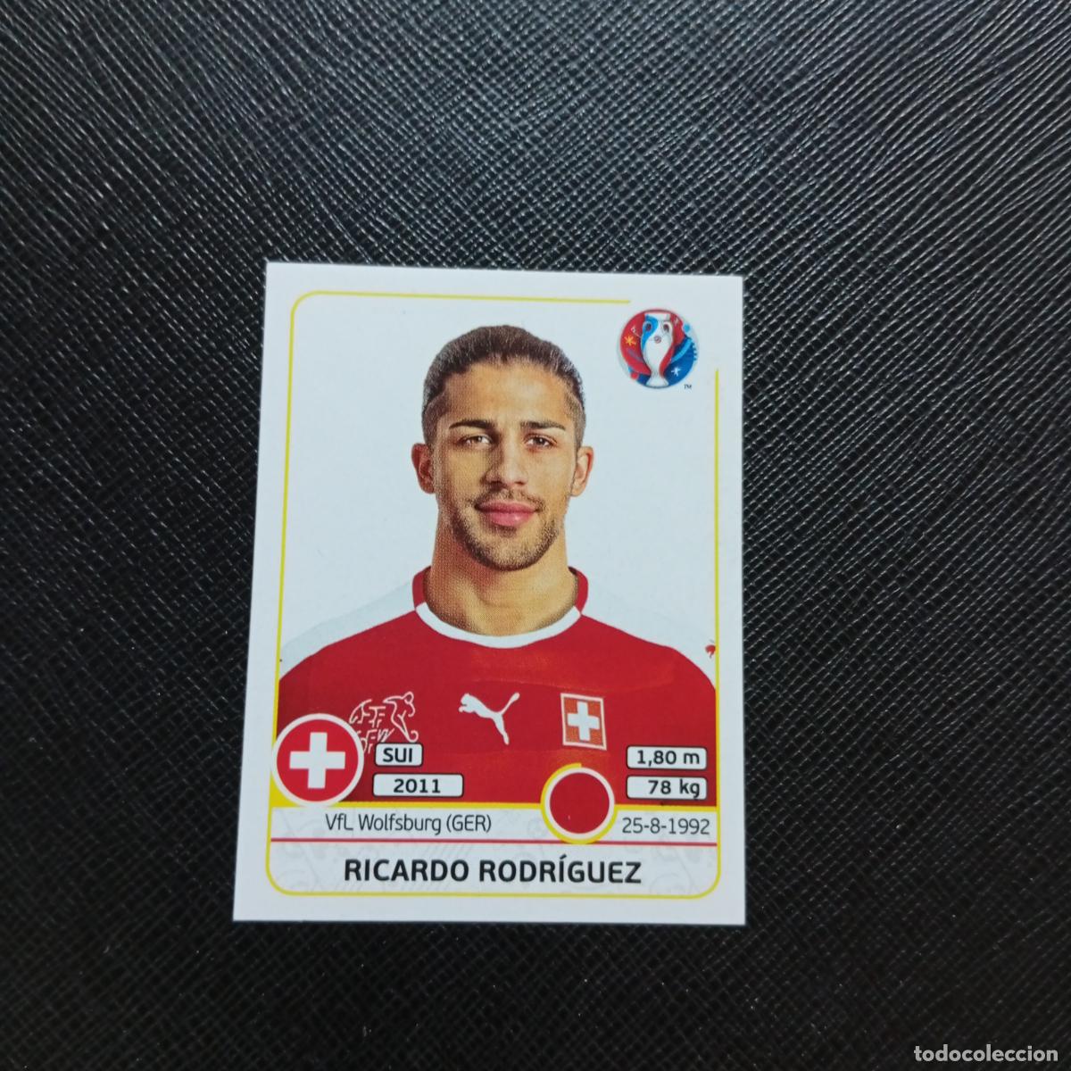 Football Stickers: 108 RICARDO RODRIGUEZ SUIZA PANINI EURO EUROCOPA FRANCIA 2016 CROMO FUTBOL 16 - SIN PEGAR