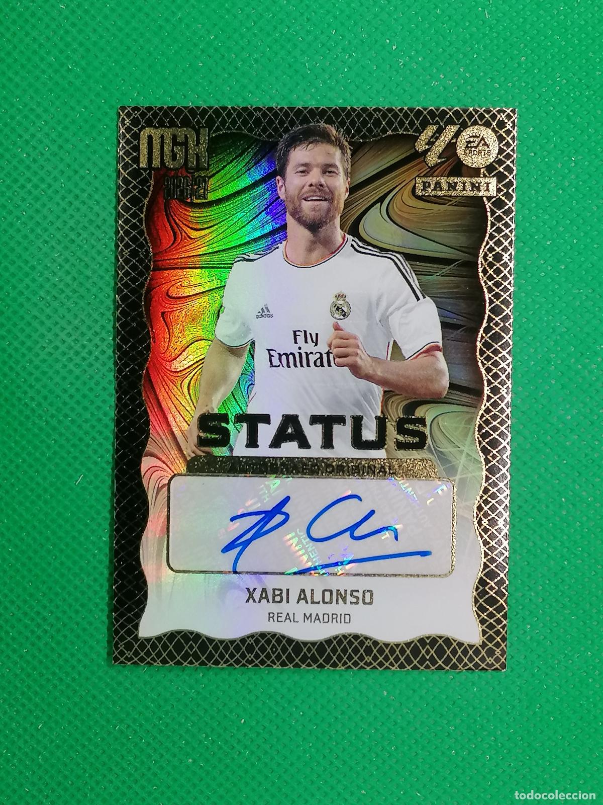 Football Stickers: XABI ALONSO REAL MADRID AUTOGRAFO ORIGINAL FIRMA AUTO STATUS ⚽ MEGACRACKS LIGA 2026 2027 26 27 ⚽