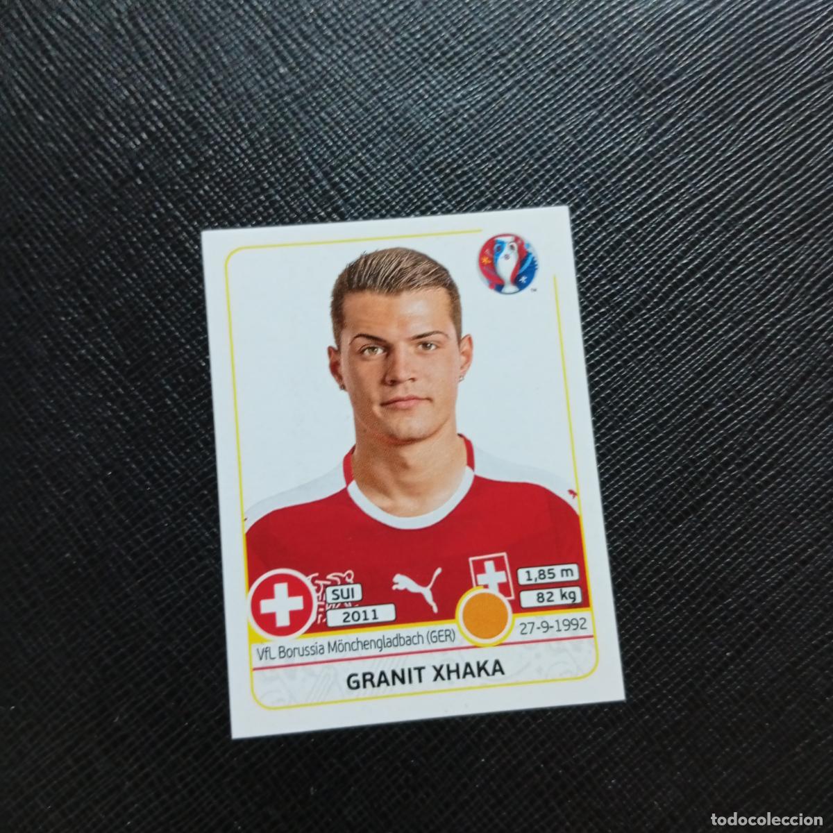 Football Stickers: 112 XHAKA SUIZA PANINI EURO EUROCOPA FRANCIA 2016 CROMO FUTBOL 16 - SIN PEGAR
