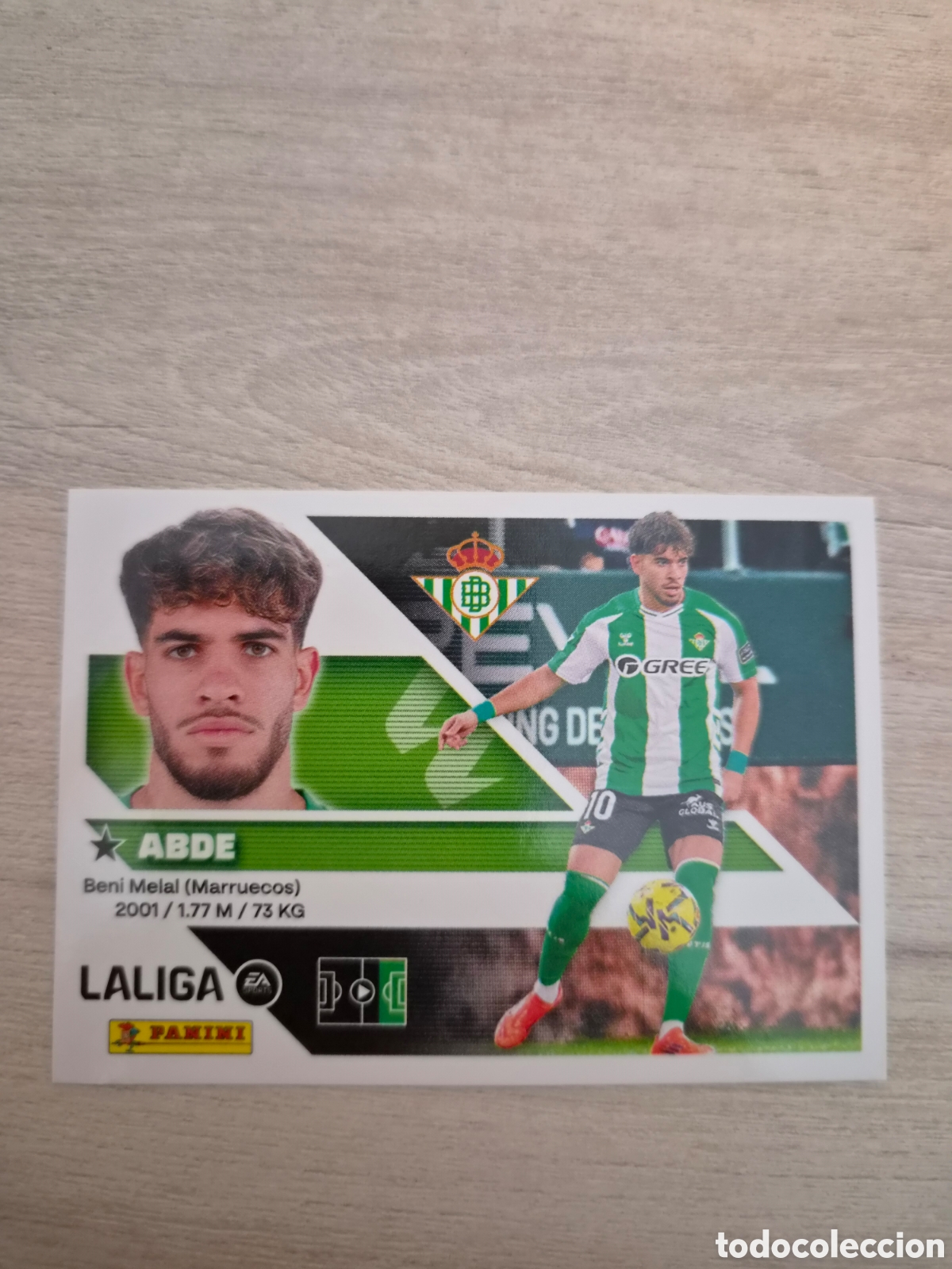 Football Stickers: N&deg;20 Betis Abde Liga Este 26/27