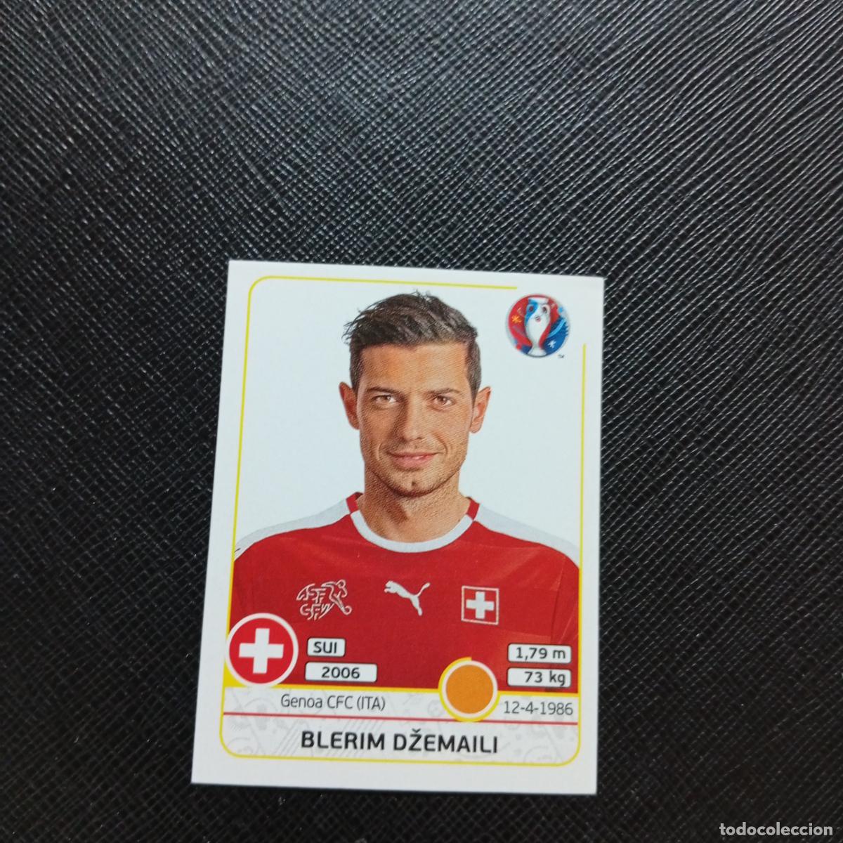 Football Stickers: 113 BLERIM DZEMAILI SUIZA PANINI EURO EUROCOPA FRANCIA 2016 CROMO FUTBOL 16 - SIN PEGAR