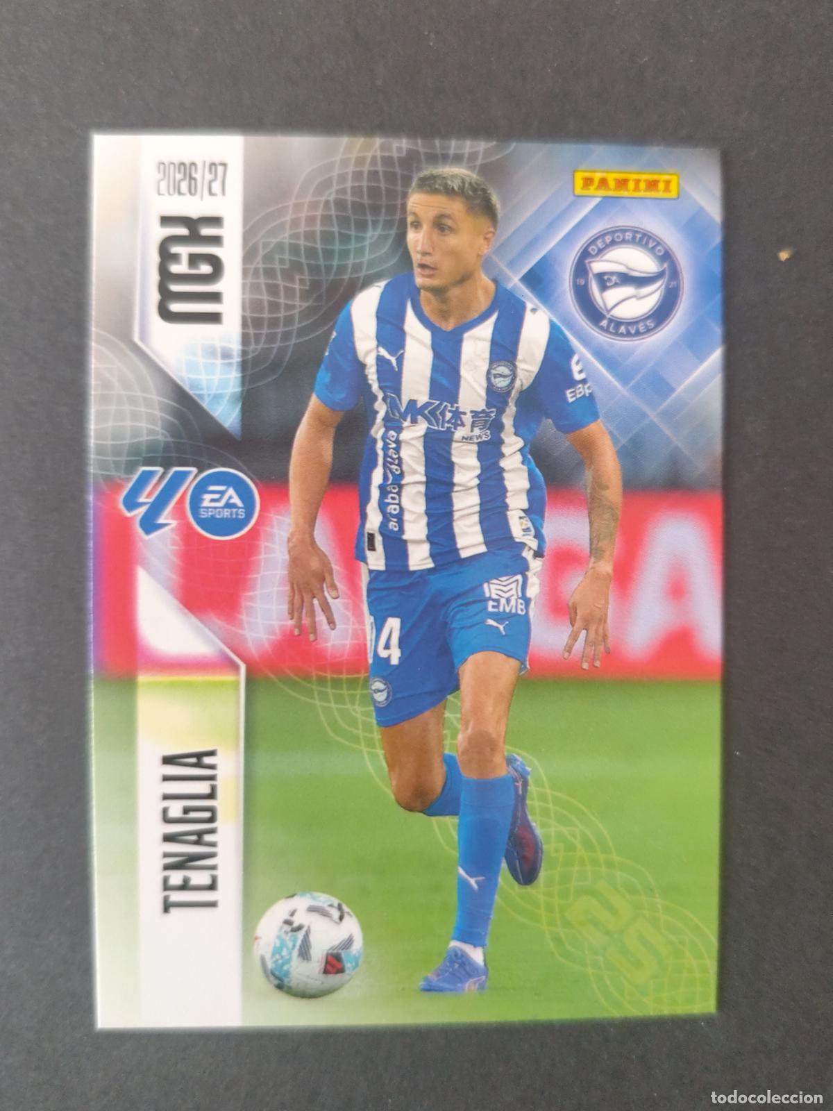 Football Stickers: 23 TENAGLIA ALAV&Eacute;S MEGACRACKS 2026 2027 26 27