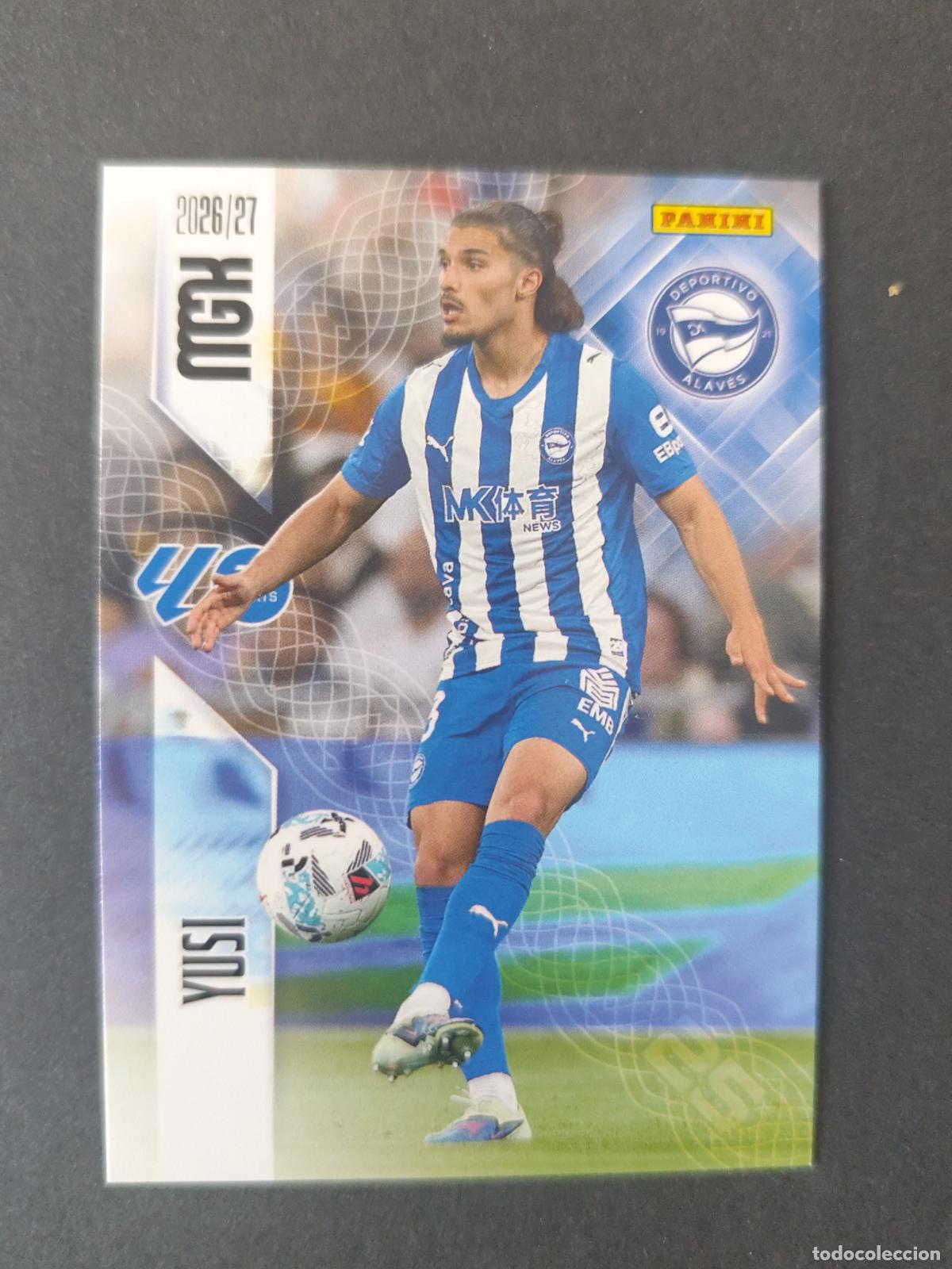 Football Stickers: 26 YUSI ALAV&Eacute;S MEGACRACKS 2026 2027 26 27
