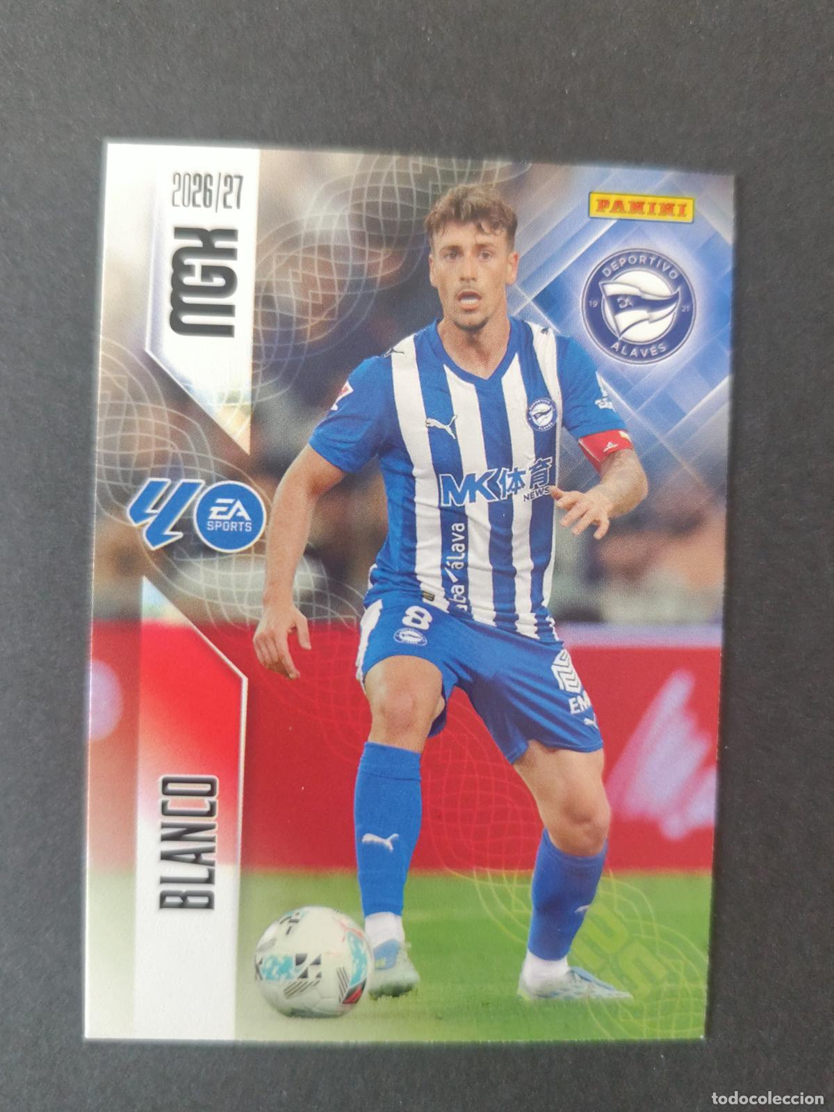 Cromos de f&uacute;tbol: 28 BLANCO ALAV&Eacute;S MEGACRACKS 2026 2027 26 27