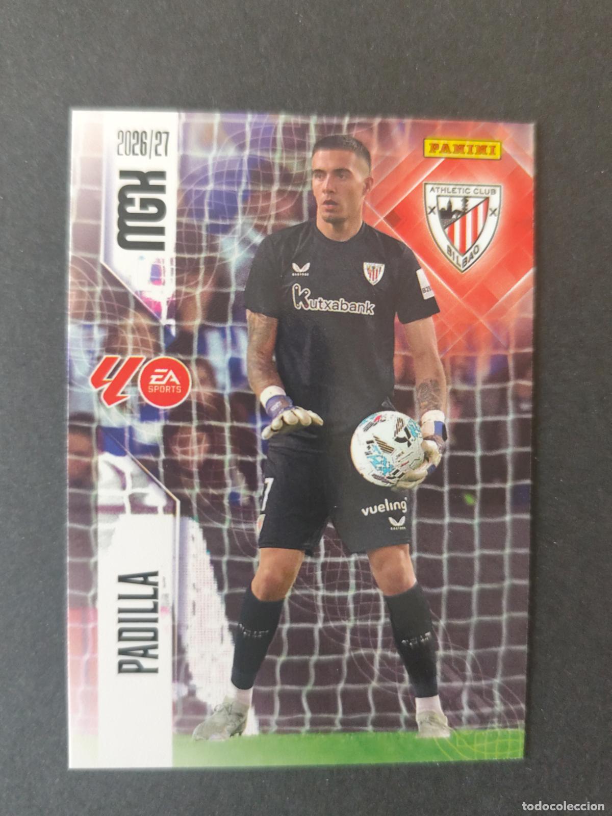 Cromos de f&uacute;tbol: 39 PADILLA ATHLETIC BILBAO MEGACRACKS 2026 2027 26 27